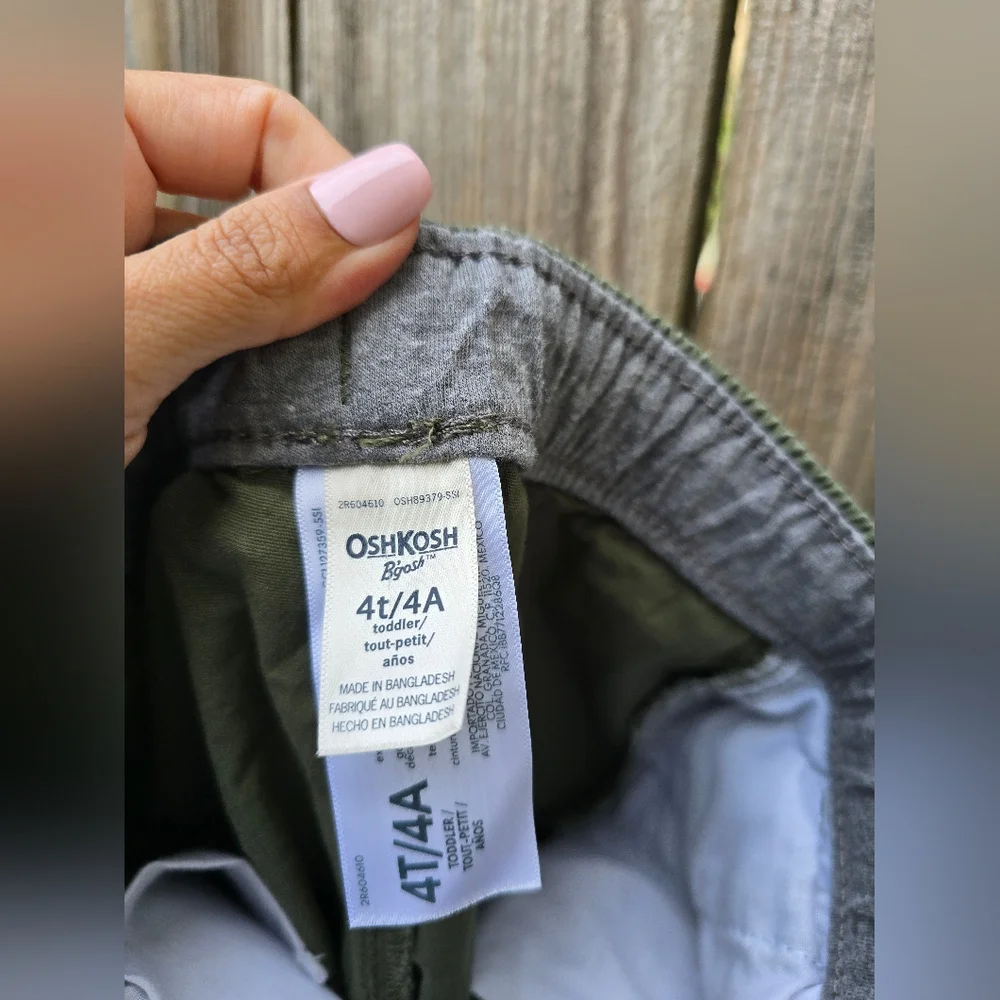 Osh Kosh Bundle Of 2 Toddler Boy Pants